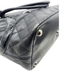 Chanel Cambon Calfskin Quilted Large Black Leather Tote