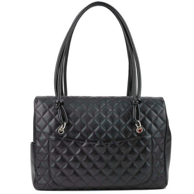 Chanel Large Ligne Cambon tote - Black Shoulder Bags, Handbags - CHA930572