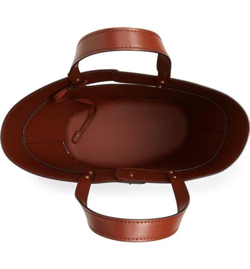 Chloe Aby Medium Brown Leather Tote