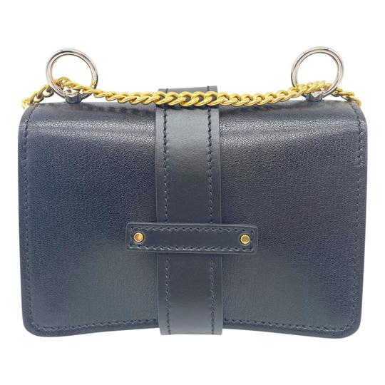 Chloe Aby Mini Black Leather Shoulder Bag