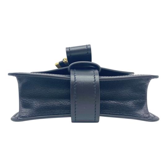 Chloe Aby Mini Black Leather Shoulder Bag