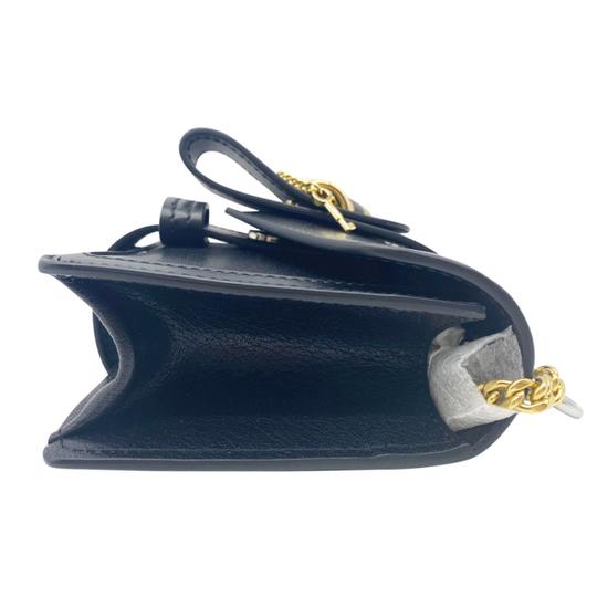 Chloe Aby Mini Black Leather Shoulder Bag