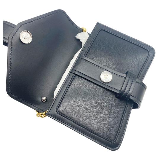 Chloe Aby Mini Black Leather Shoulder Bag