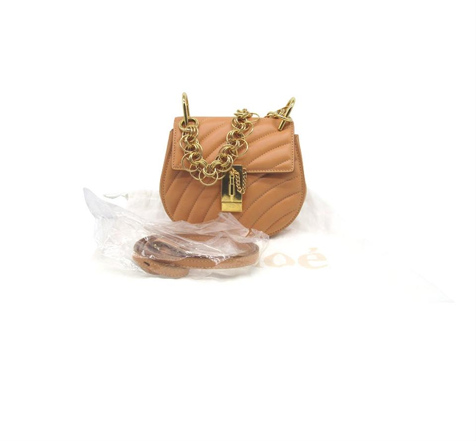 Chloé Drew Mini Bijou Purse Blushy Pink Calfskin Leather Shoulder Bag $2295