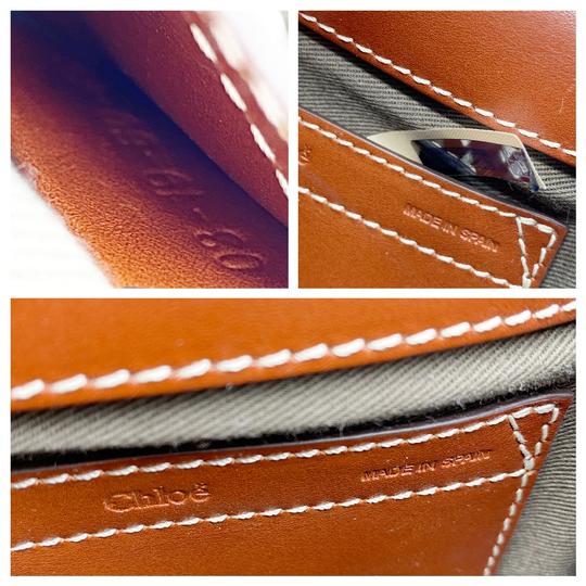 Chloe Marcie Small Round Brown Leather Cross Body Bag