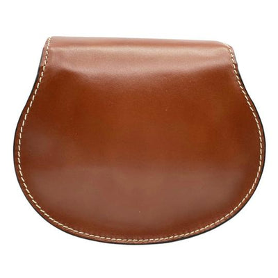 Chloe Marcie Small Round Brown Leather Cross Body Bag
