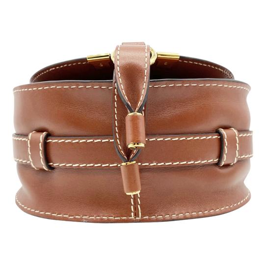 Chloe Marcie Small Round Brown Leather Cross Body Bag