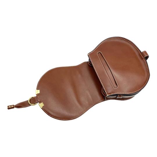 Chloe Marcie Small Round Brown Leather Cross Body Bag