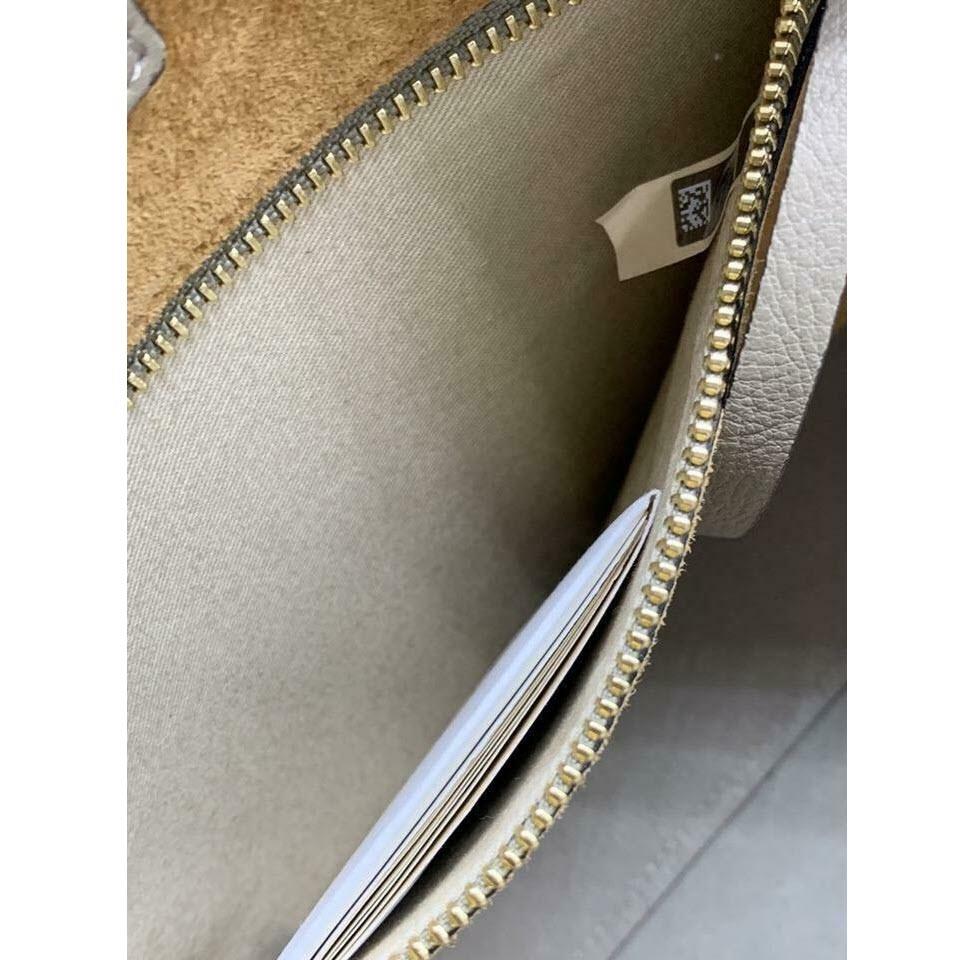 Chloé Milo Motty Grey Leather Tote