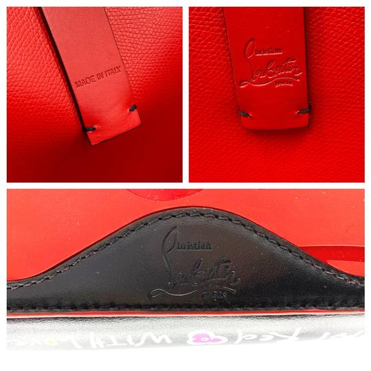 Christian Louboutin Cabata Calfskin Black Leather Tote