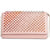 Christian Louboutin Clutch Paloma Spiked Pink Leather Shoulder Bag