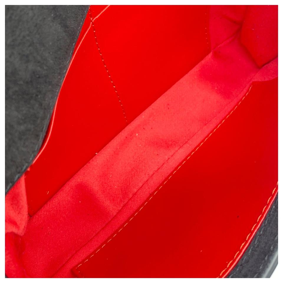 Christian Louboutin Clutch Zoomi Leopard-print and Spike Brown Leather Shoulder Bag