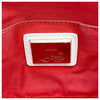 Christian Louboutin Crossbody Clutch Loubiclutch Spike White Leather Shoulder Bag