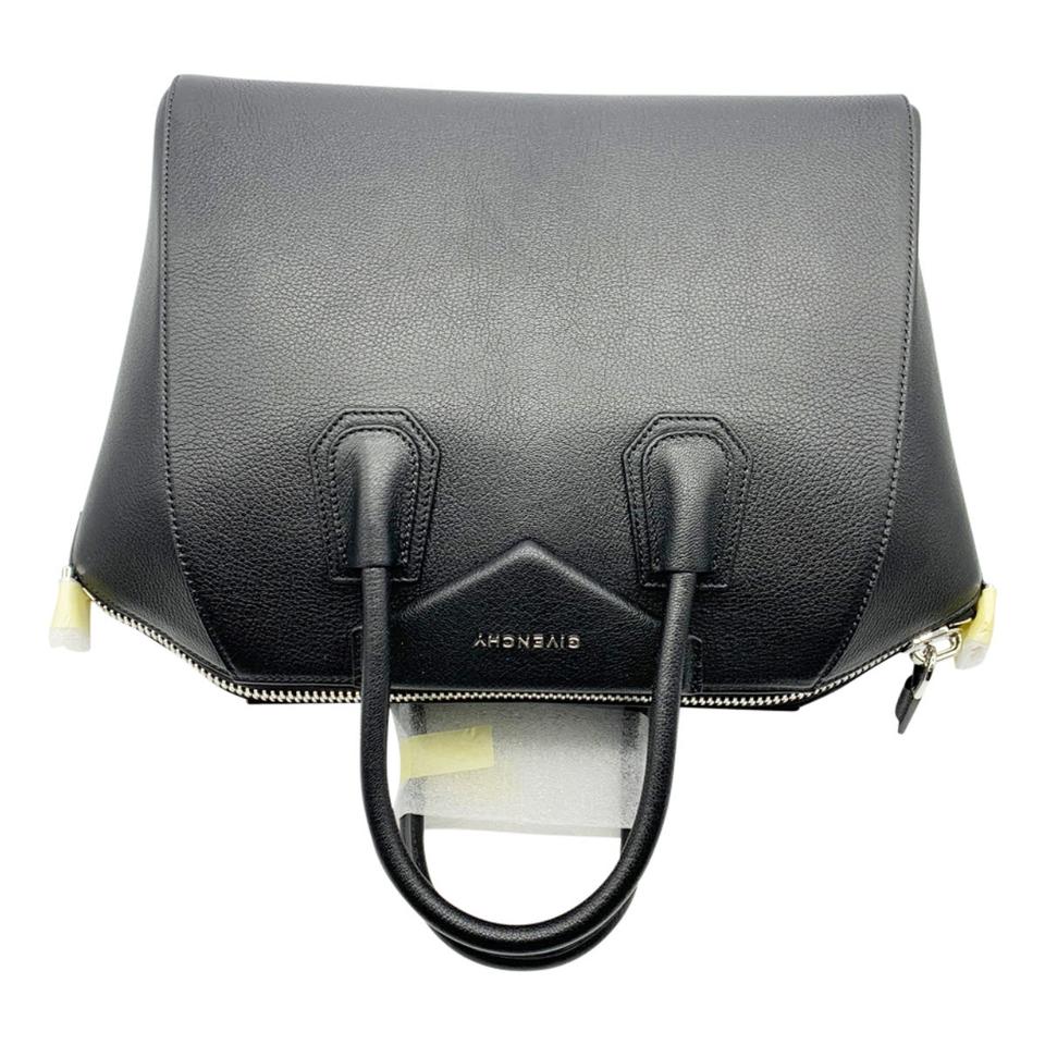 Givenchy Antigona Medium Sugar Black Leather Satchel
