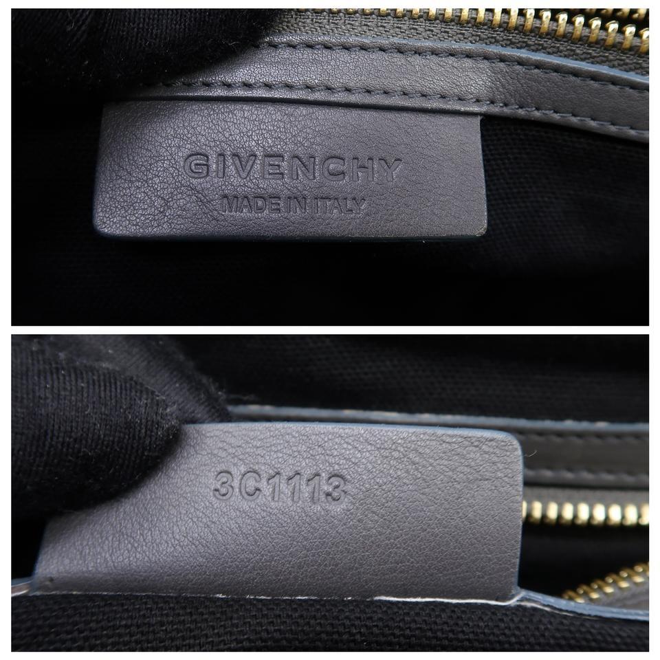 Givenchy Large Antigona Grey Calfskin Leather Satchel