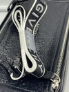 Givenchy Mini Pandora Glazed Black Patent Leather Shoulder Bag