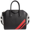 Givenchy Small Antigona Black Leather Shoulder Bag