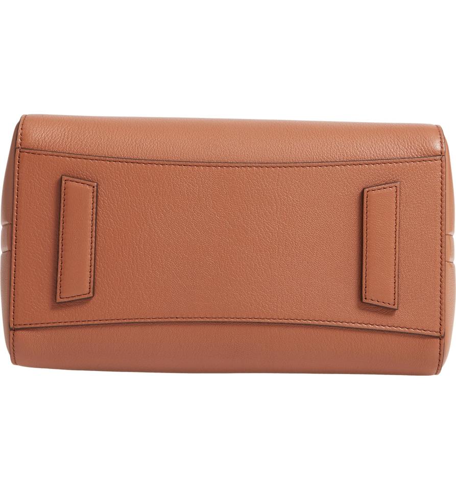 Givenchy Small Antigona Satchel Brown Leather Shoulder Bag