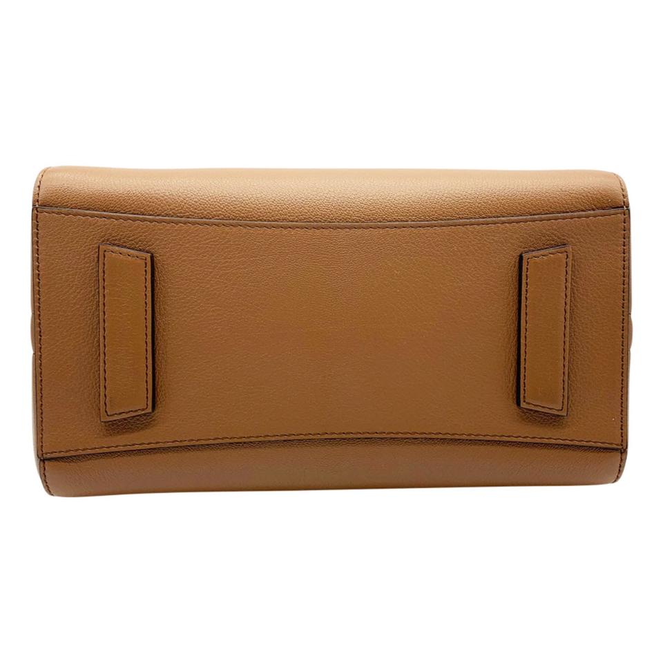 Givenchy Small Antigona Satchel Brown Leather Shoulder Bag