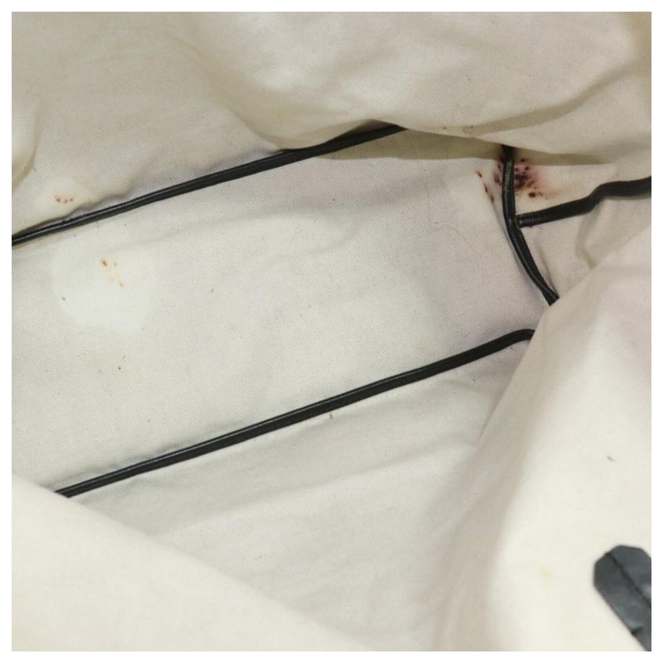 Goyard Goyardine Saint Louis Pm Black Coated Canvas Tote