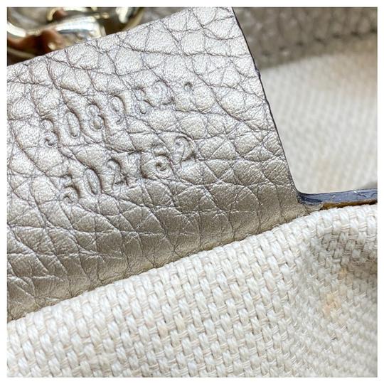 Gucci Bag Soho Medium Metallic Light Gold Tote