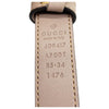 Gucci Beige Marmont New Double G Thin Nude .8cm Size 85 Belt