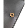 Gucci Black Marmont Gg Quilted Leather Flap Card Case Wallet