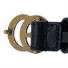 Gucci Black Marmont Gg Thin Leather 85 34 Belt