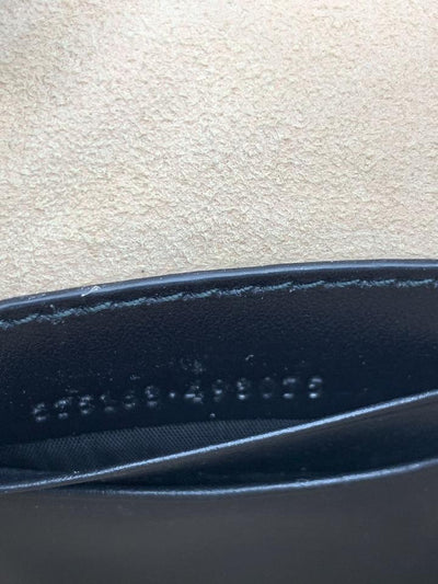 Gucci Bucket Marmont Gg 2.0 Mini Black Leather Shoulder Bag