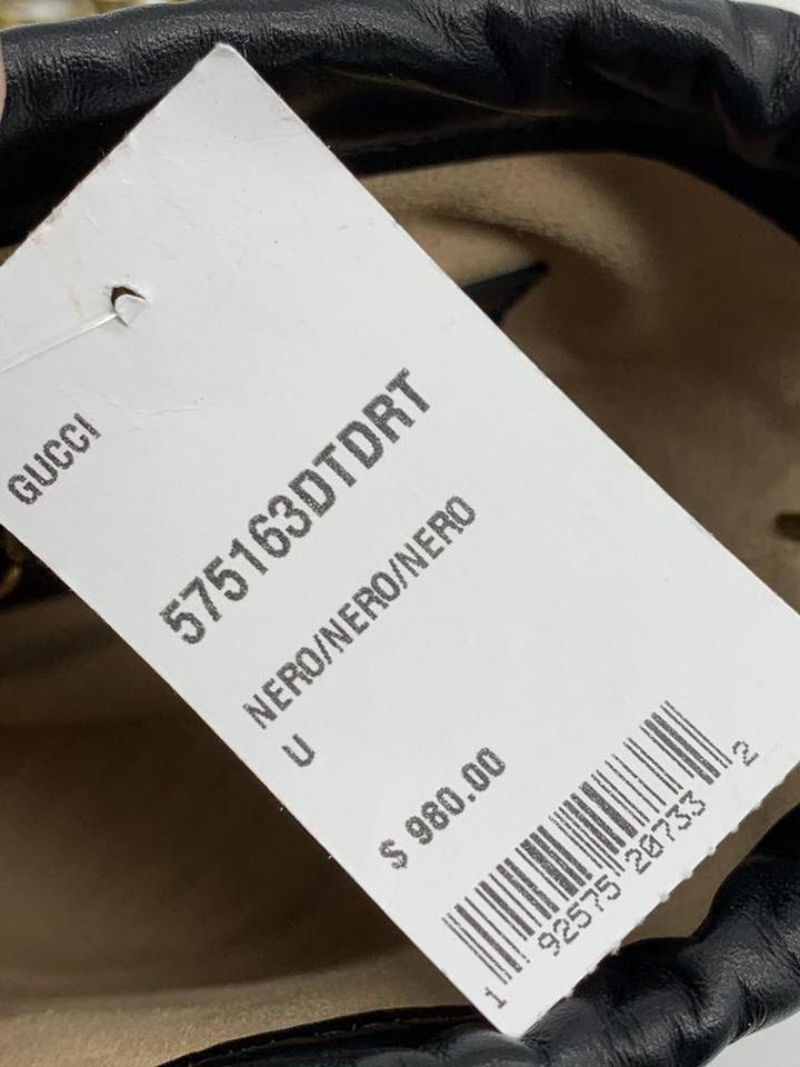 Gucci Bucket Marmont Gg 2.0 Mini Black Leather Shoulder Bag