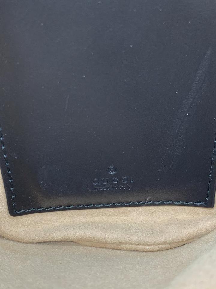 Gucci Bucket Marmont Gg 2.0 Mini Black Leather Shoulder Bag