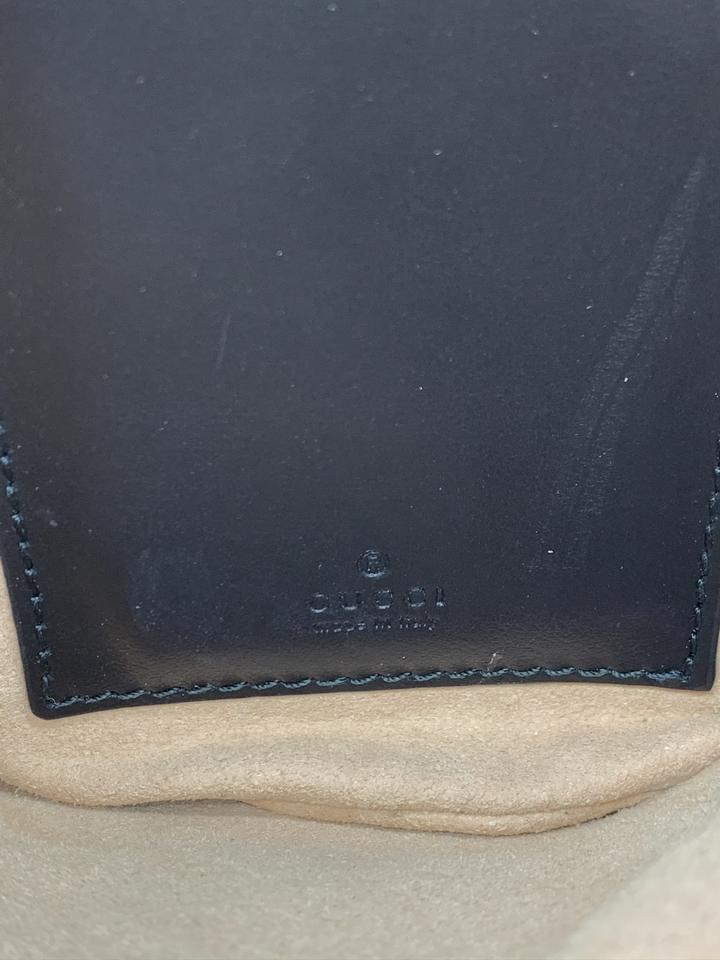 Gucci Bucket Marmont Gg 2.0 Mini Black Leather Shoulder Bag