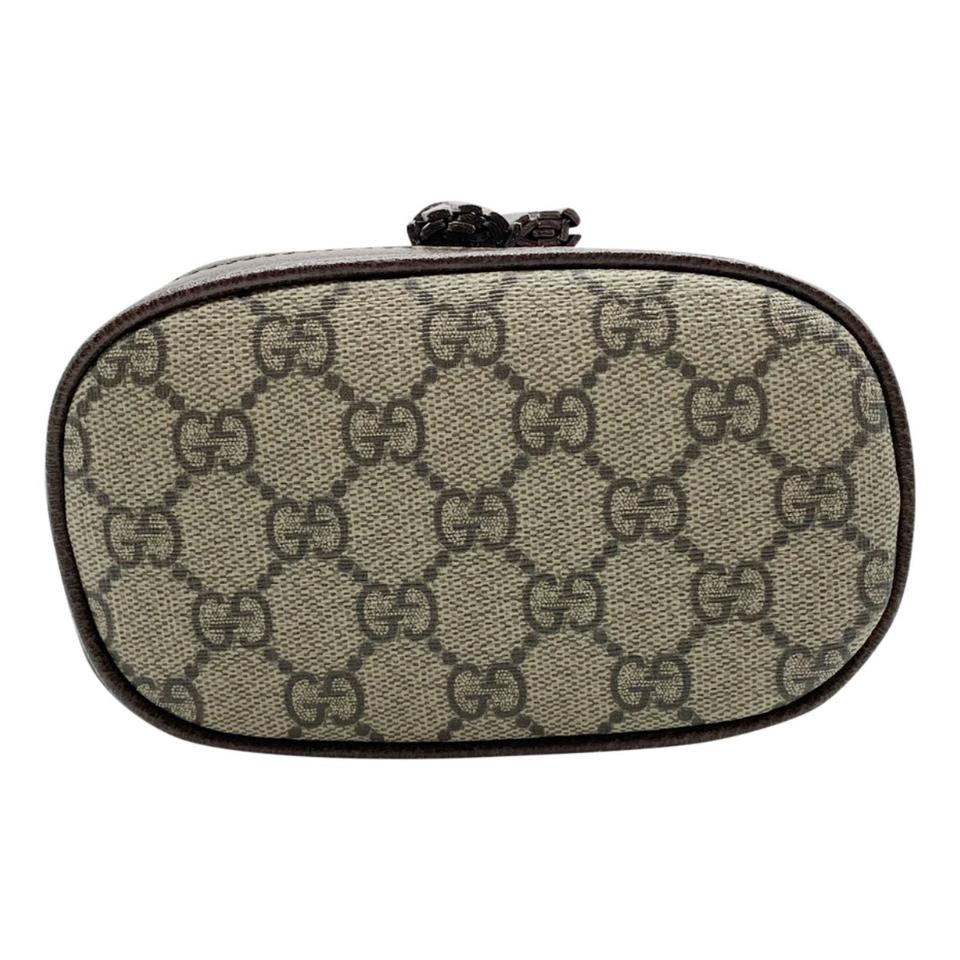 Gucci Bucket Ophidia Mini Supreme Brown Gg Canvas Shoulder Bag