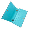 Gucci Chain Guccissima Bow Blue Signature Leather Shoulder Bag