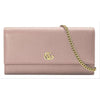 Gucci Chain Wallet Marmont Gg Rose Pink Leather Shoulder Bag