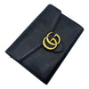 Gucci Marmont Medium Black Chain Wallet Crossbody