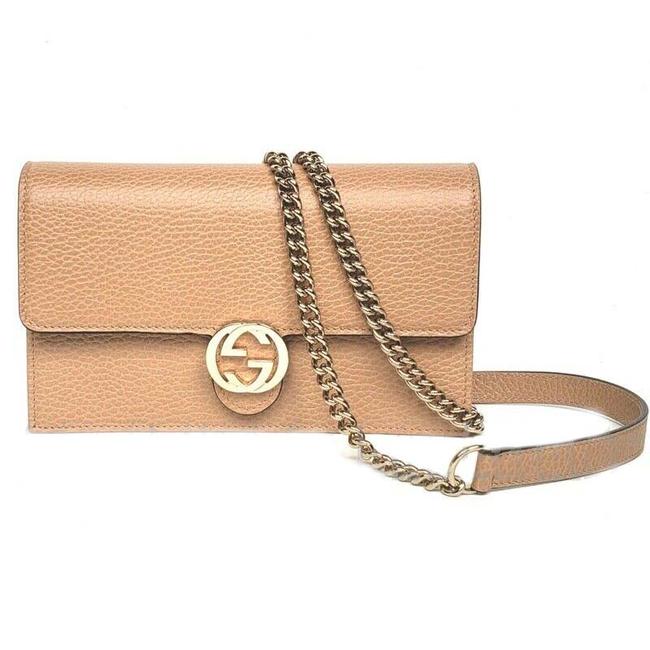 Gucci calfskin gg marmont chain wallet Clearance