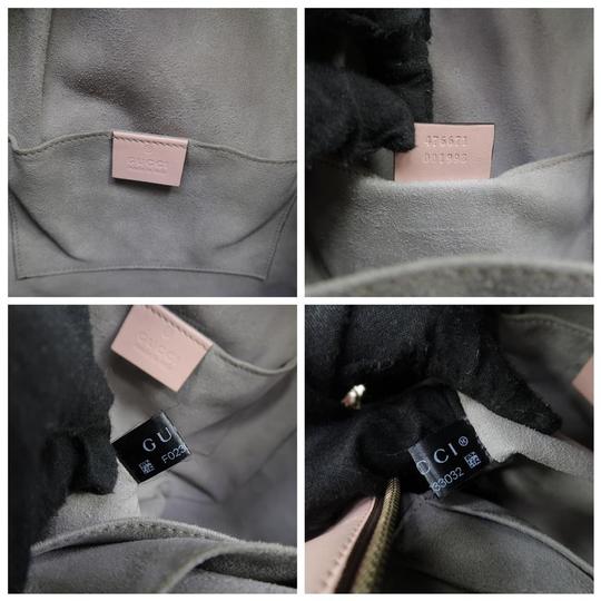 Gucci GG Marmont Matelasse Light Pink Calfskin Backpack