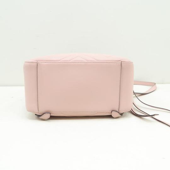 Gucci GG Marmont Matelasse Light Pink Calfskin Backpack