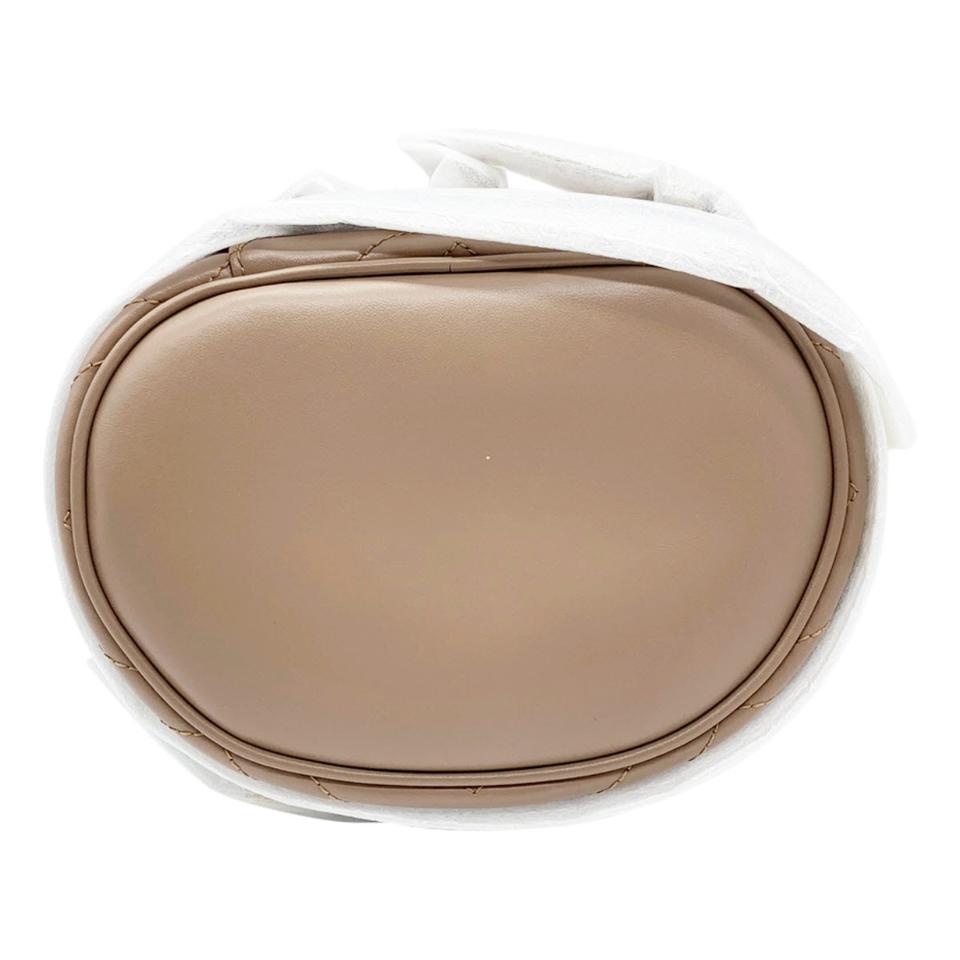 Gucci Marmont Beige Leather Backpack