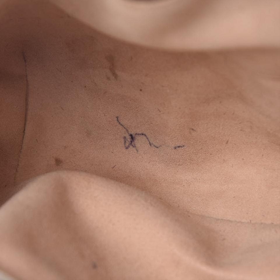 Gucci Marmont Calfskin Matelasse Studded Gg White Shoulder Bag