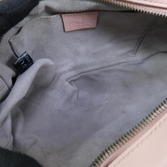 Gucci Marmont Gg Small Matelassé Pink Calfskin Shoulder Bag