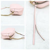 Gucci Marmont Gg Small Matelassé Pink Calfskin Shoulder Bag
