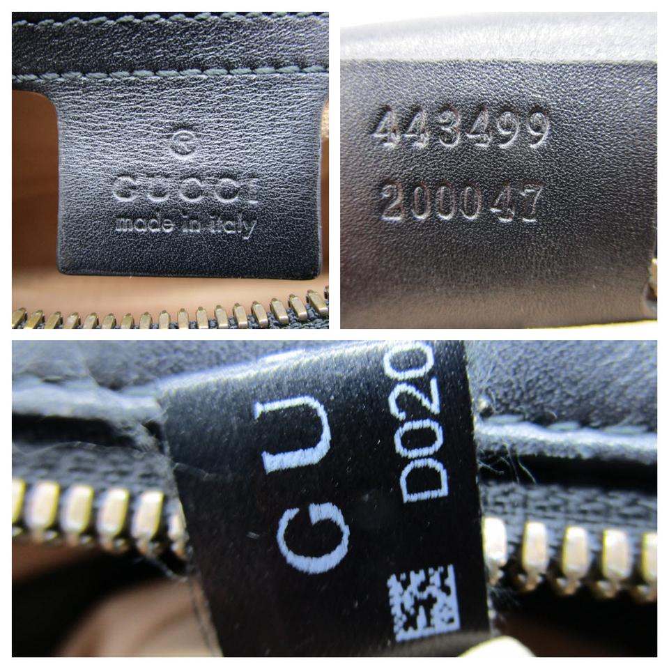 Gucci Marmont Ghost Chain Shoulder Black Lambskin Cross Body Bag