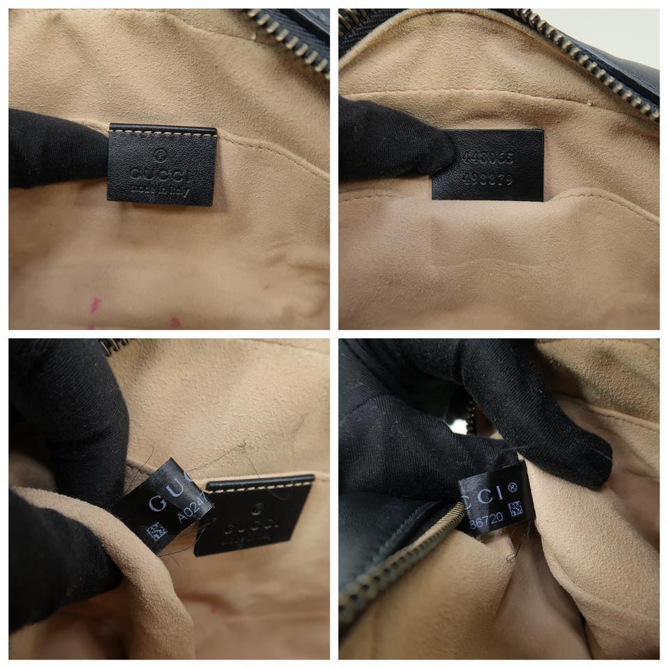 Gucci Marmont Mini Black Matelasse Calfskin Shoulder Bag