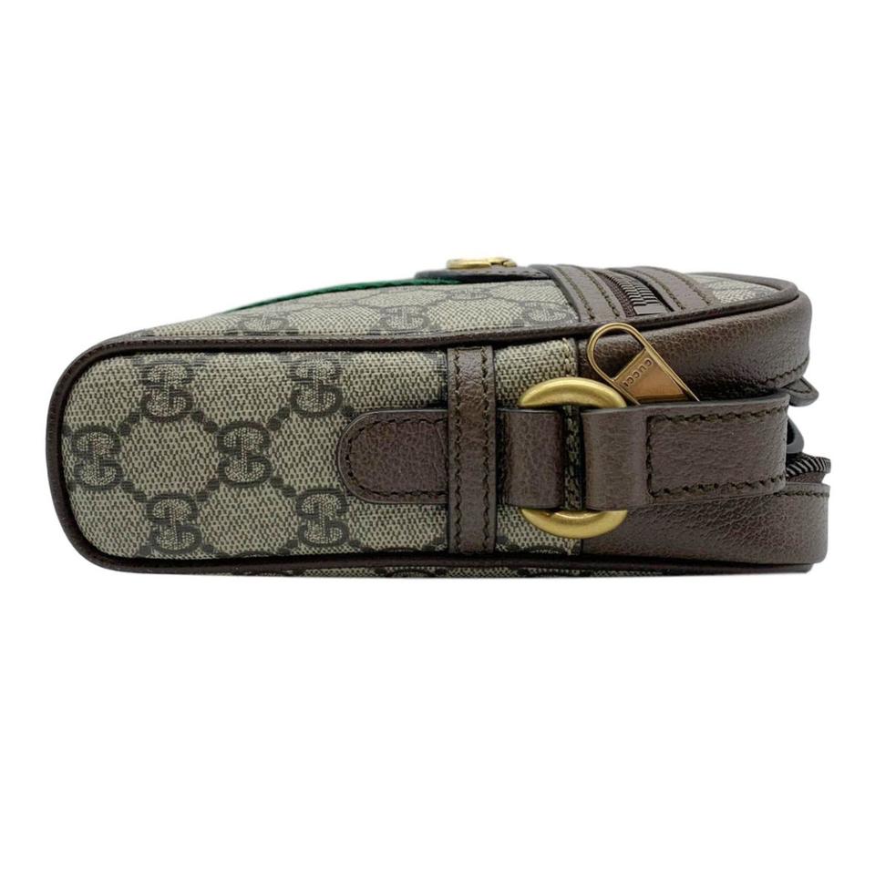 Ophidia messenger bag Gucci Brown in Cotton - 32100887