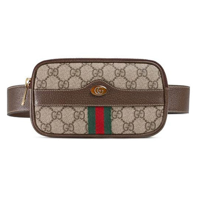 Gucci Ophidia Belt Small Brown Gg Supreme Canvas Messenger Bag