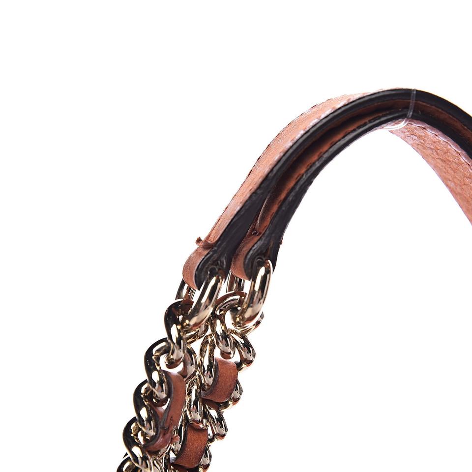 Gucci Shoulder Bag Soho Nubuck Chain Old Whiskey Orange Leather Tote