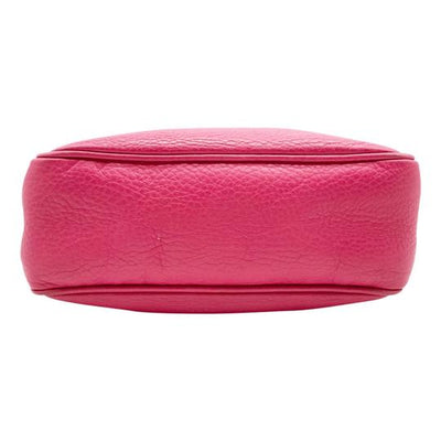 Gucci Soho Disco Bright Pink Leather Cross Body Bag