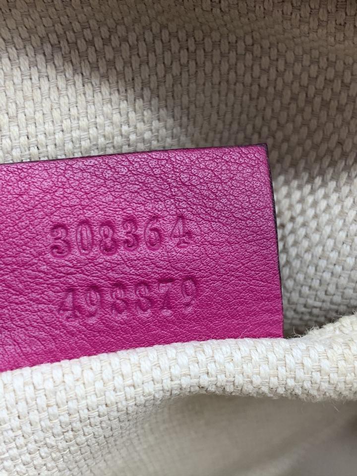 Gucci Soho Disco Patent Tassel Pink Leather Cross Body Bag